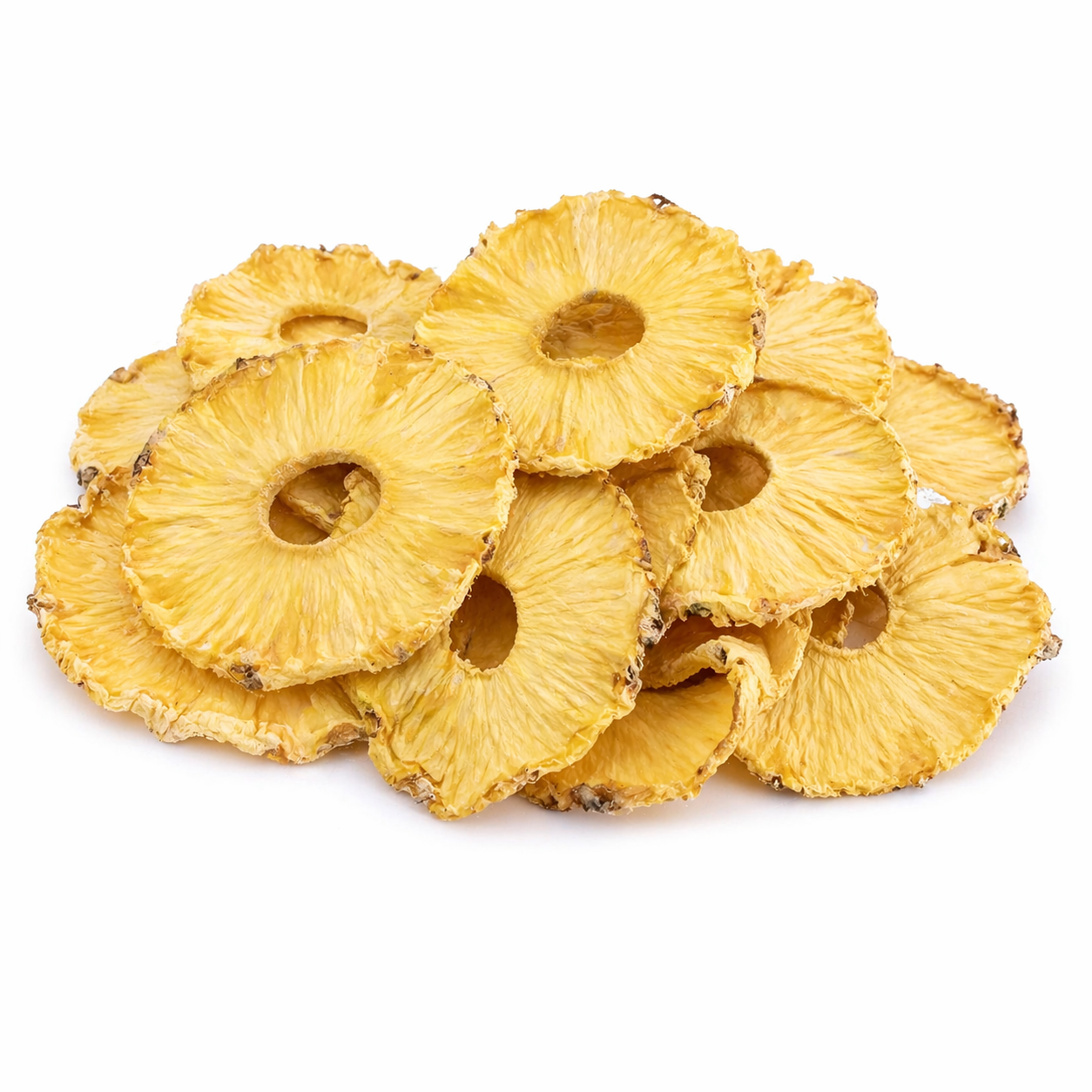 Ananas Uscat, Rondele, Fără Cotor